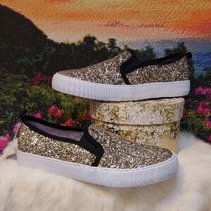 Girls Cat & Jack Glitter Carey Sneaker